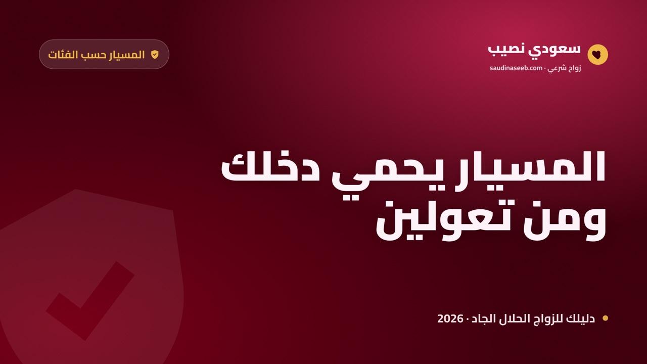 زواج المسيار للمرأة المعيلة 2026: حماية الدخل والأبناء والذمة المالية