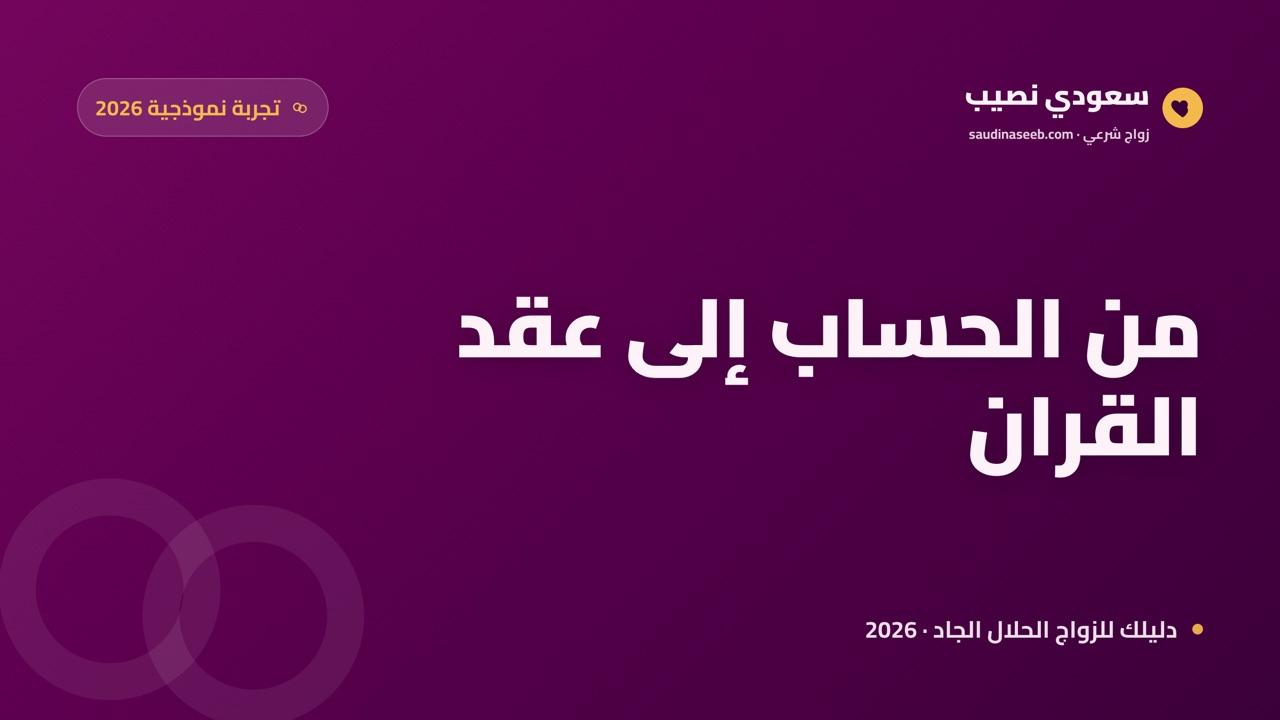 تجربة نموذجية كاملة: كيف يجد الأزواج شريك العمر عبر موقع زواج في 2026؟ (خط زمني يوماً بيوم)